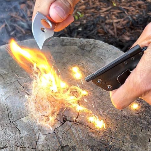 Hex Fire-Steel Replacement 3pk, Contour Feather Knife - Image 3